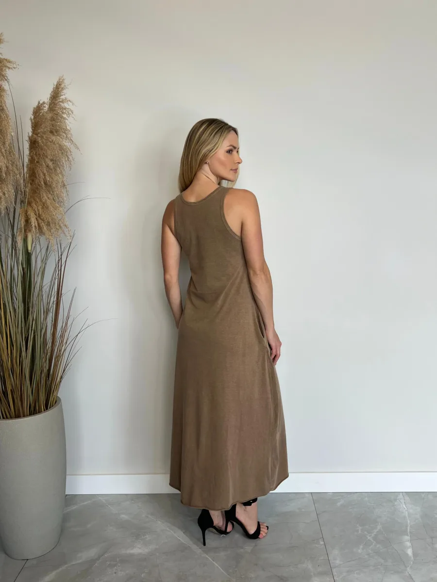 Vestido regata longo